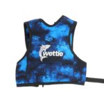 Wettie Neoprene Weight Vest Black, Blue Camo, Orange - Blue Camo