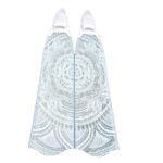 Penetrator Ghost White Mandala Composite Blades (Standard and 620 lengths) - Soft
