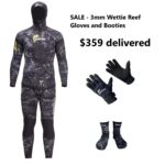 3mm Wettie Package - $359 delivered Oz wide
