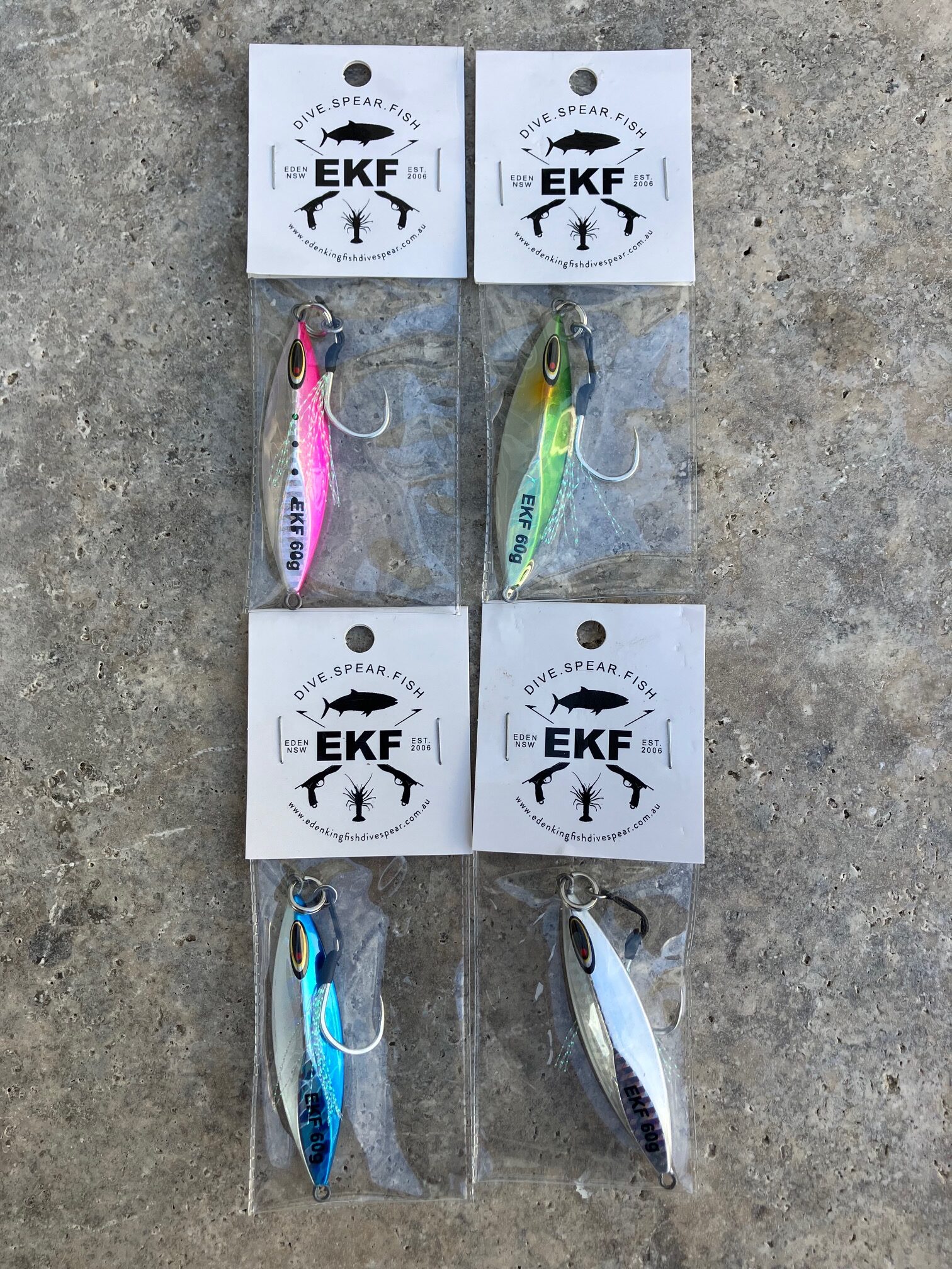 EKF Micro Jigs 40g, 60g, 80g - Image 2