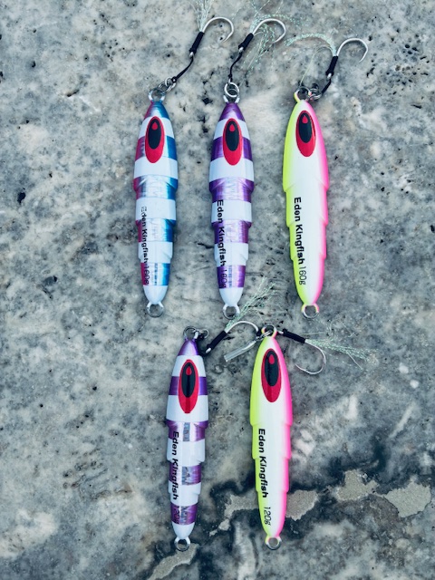 EKF "Barb" Jigs 120g and 160g