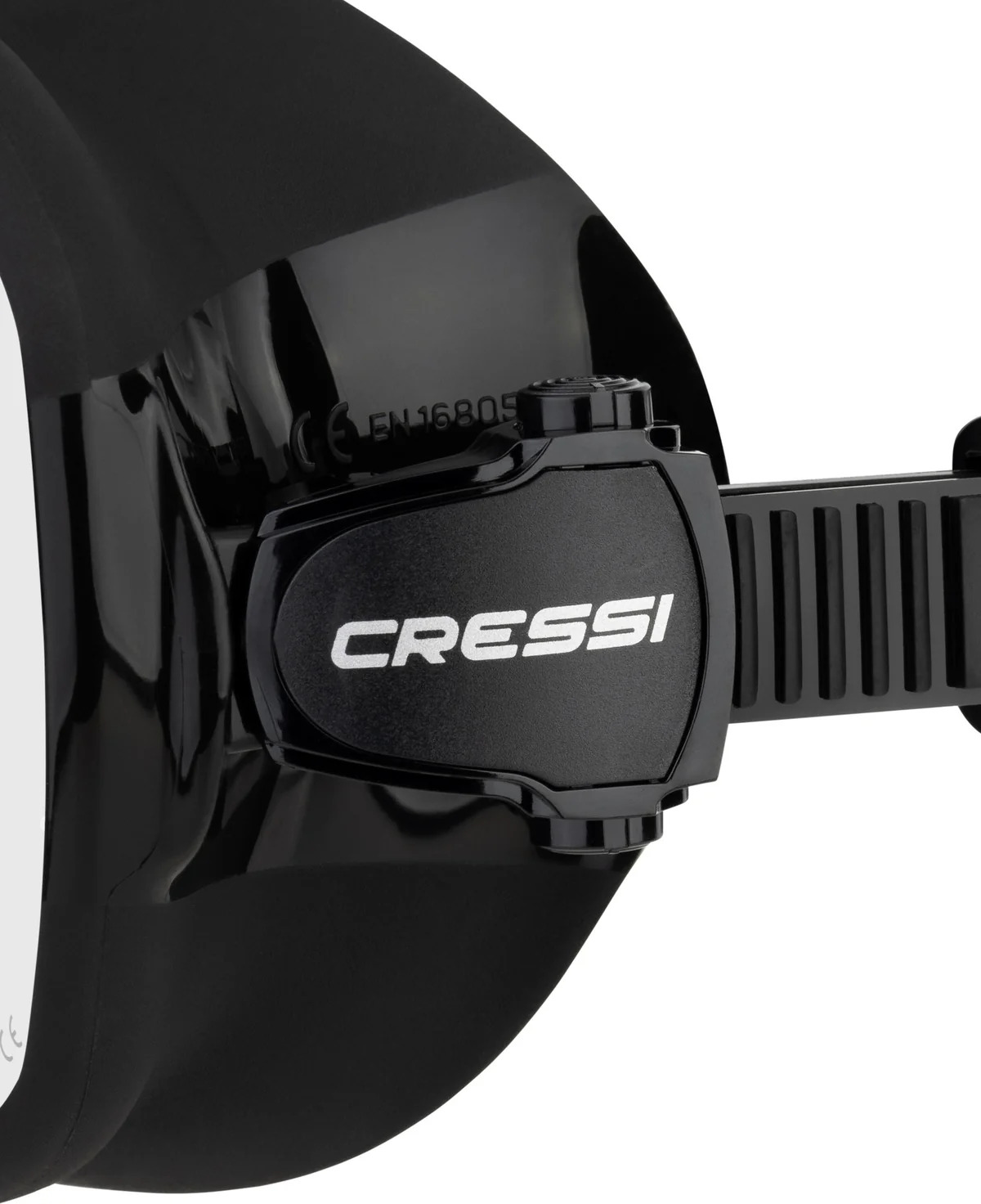 Cressi Z2 Dive Mask - Plain Black - Image 2